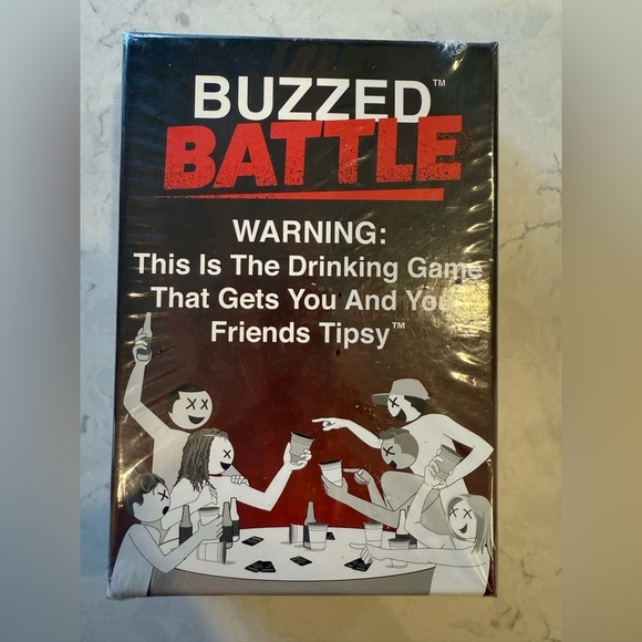 Buzzed Battle Drinking Game Buzzed Games 3-20+ Players - Picture 1 of 3